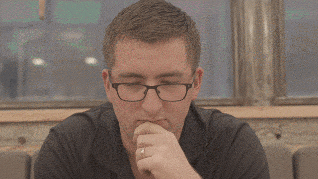 Mike playing poker against himself